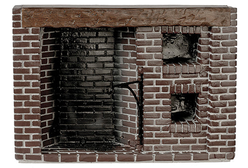 Colonial Walk in Fireplace
