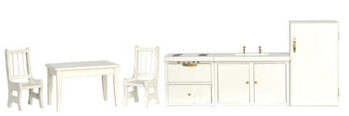 Kitchen Set, 6pc, White