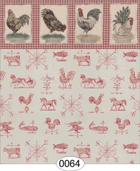 Chick Feed, Red Wallpaper