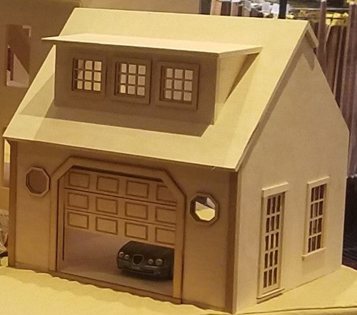 Garage with a Second Loft Floor Kit