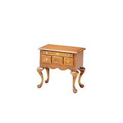 Chippendale Lowboy Kit, Unfinished
