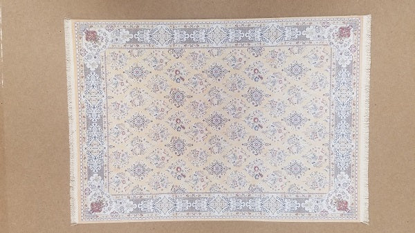 Rug, Rectangle with Fringe, Tan