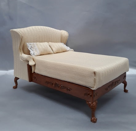 Park Avenue Wing Back Bed, New Walnut
