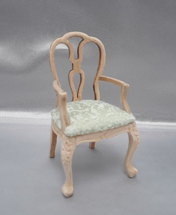Queen Anne Arm Chair, Unfinished