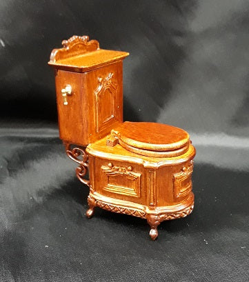 Grand Traditional Victorian Commode, New Walnut