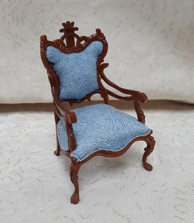 Fantasy Lyre Chair, New Walnut