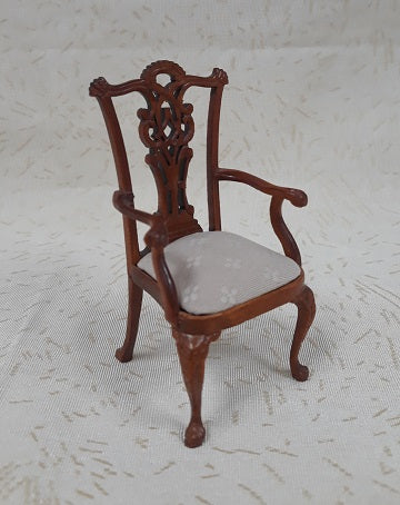 CCB0069, Quincy Arm Chair, New Walnut