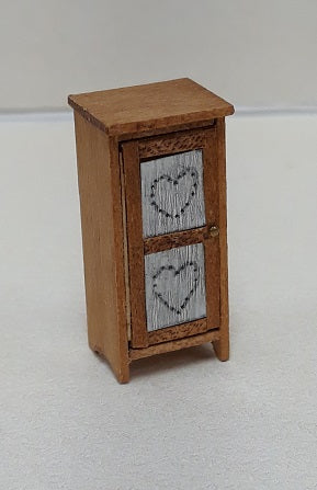 1/4" Scale Pie Cabinet, Punch-Tin Door