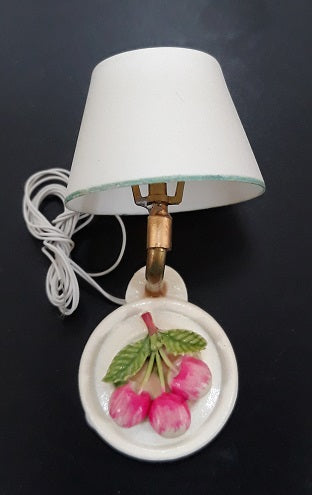 CRH622, Kitchen Sconce with Shade, Cherry