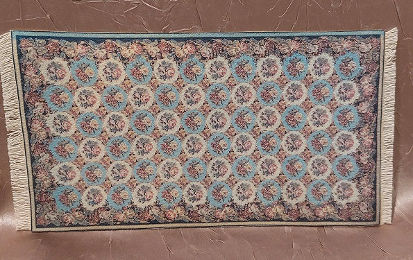 CBS036, Rug, Rectangle, Blue, Cream, Pink