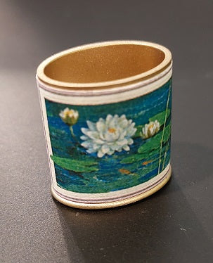 Wastebasket, Lily Pad