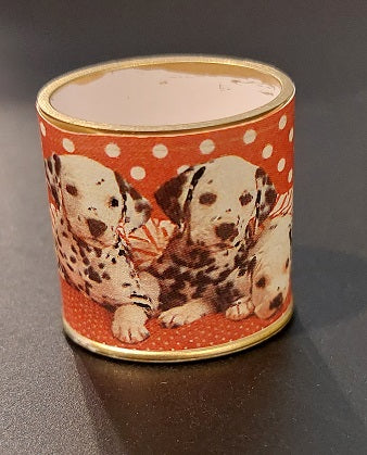 Wastebasket, Dalmatian