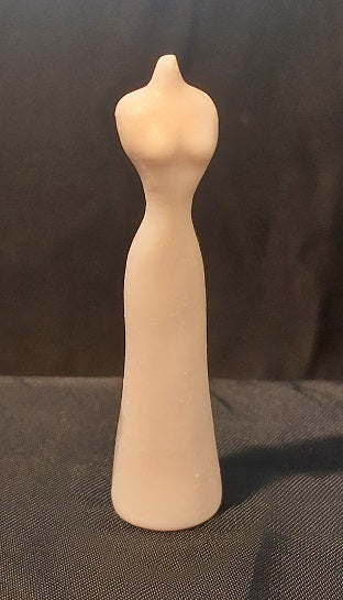 1/2" Scale Dress Form, Porcelain