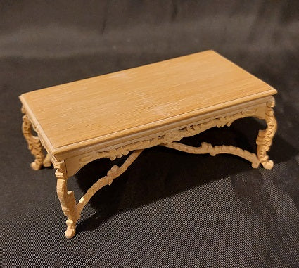 1/2" Scale Crown Royal Dining Table, Unfinished