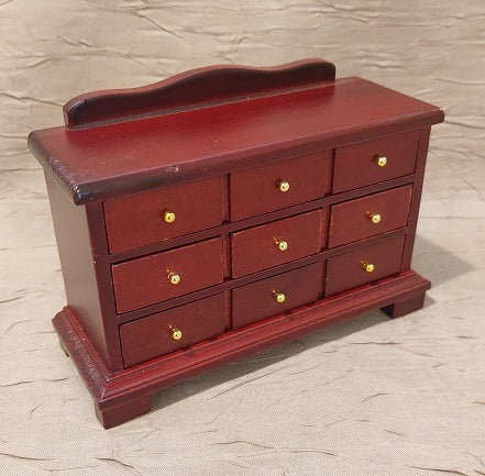 Triple Dresser, Mahogany