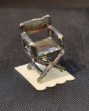 1/144" Scale Director Chair, Silver