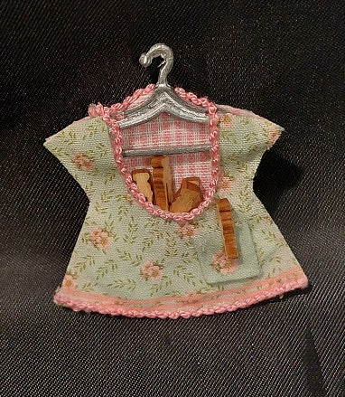 Clothes Pin Bag, Finished, Green