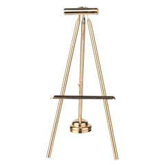 Brass Easel with Picture Light, LED