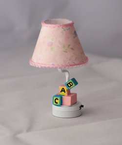 Nursery Light, Pink Shade, LED