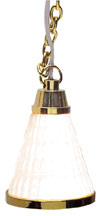 Cone-Shaped Hanging Lamp