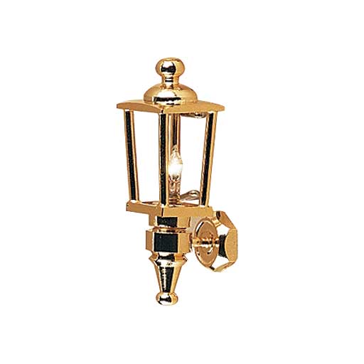 Carriage Lamp, Brass