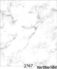 Carrara Marble Slab Paper, White