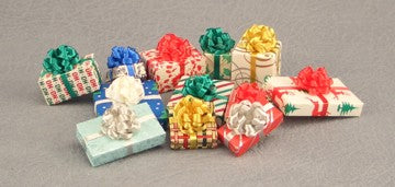 Christmas Presents with Bows, Sold Individually