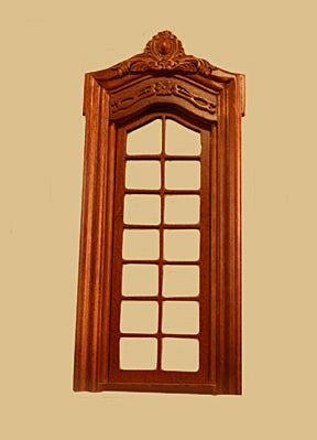 Pollianade French Single Door, New Walnut