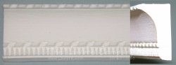 Large Cove Cornice with Accents, 3pc