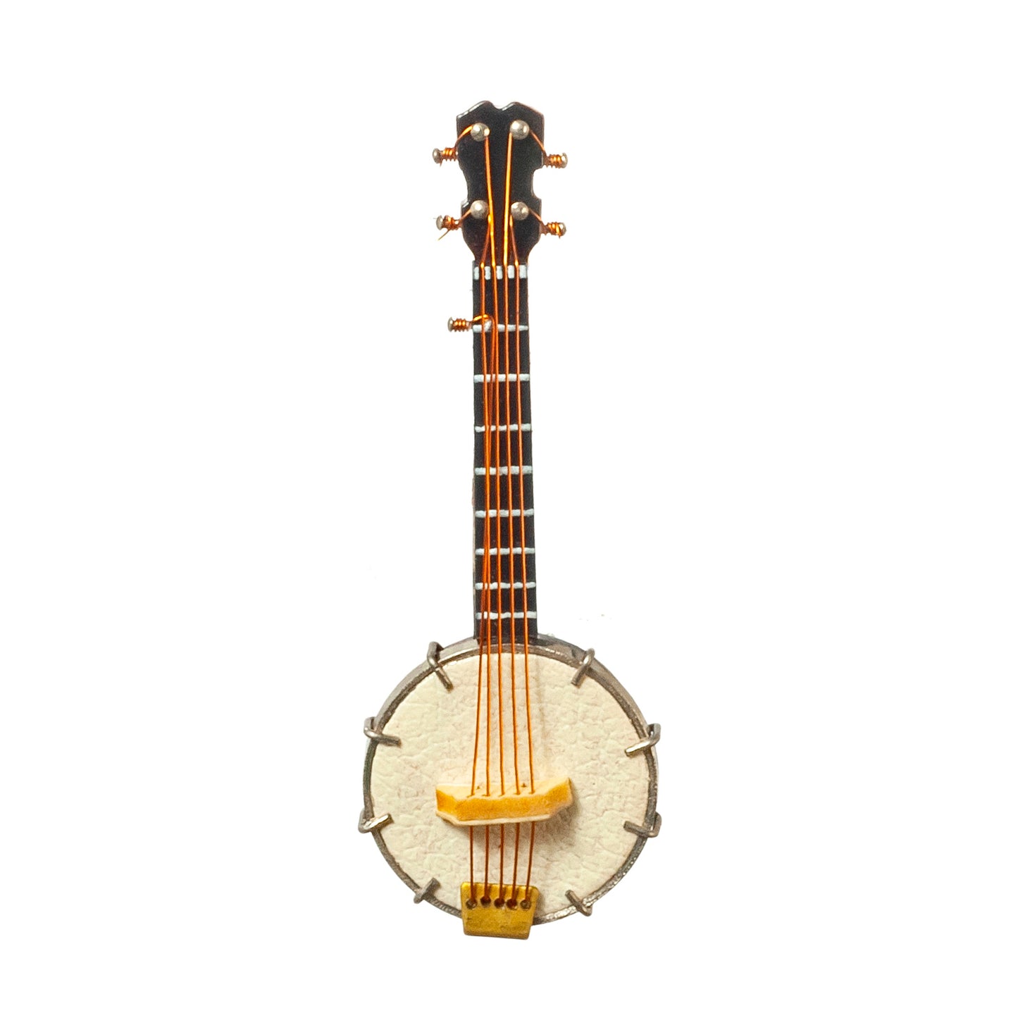 Banjo with Case, 2 3/4"