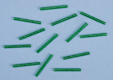 Heat Shrinking Tubes, Green, 12pc