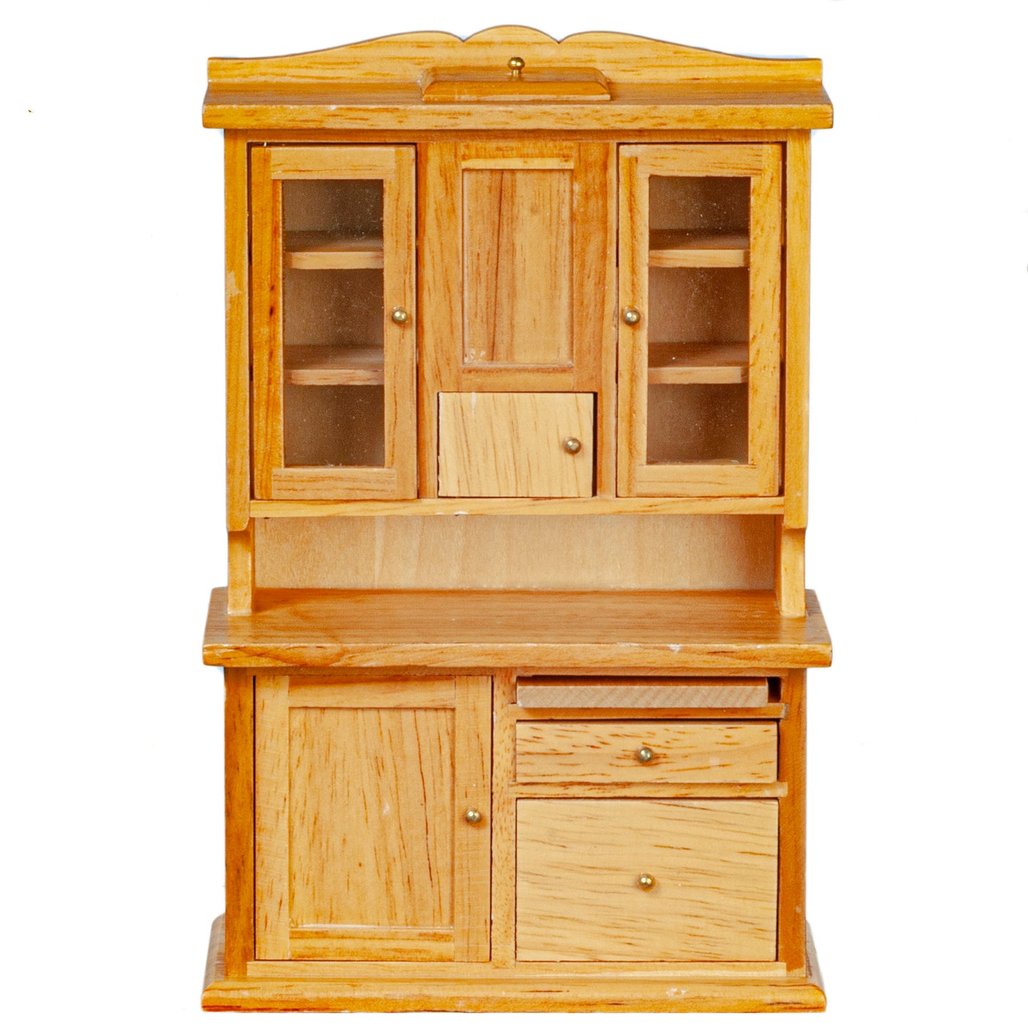 Flour Bin Hutch, Oak