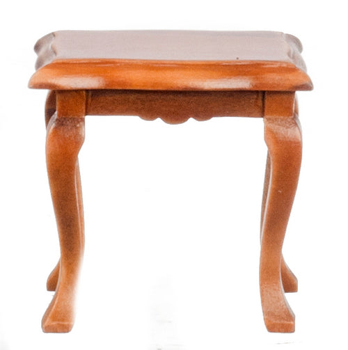 Victorian Lamp End Table, Walnut