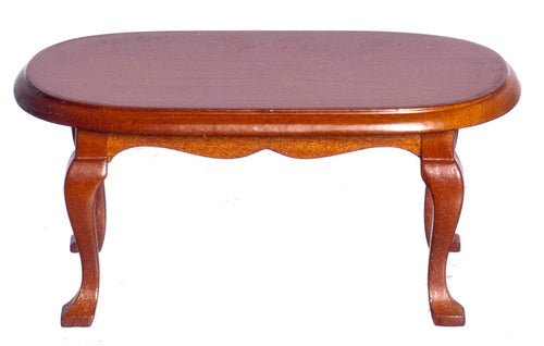 Oval Coffee Table, Walnut