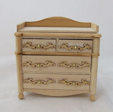 Baby Chest of Drawers, Unfinished