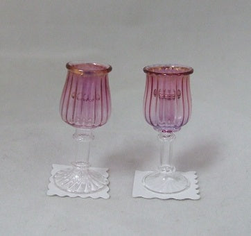 Table Candle Lamp, Cranberry, 1pc