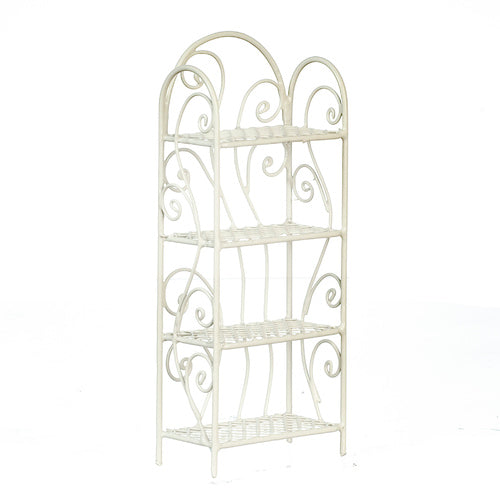 4 Shelf Unit, White