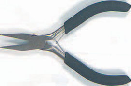 Flat Nose Pliers, 5"