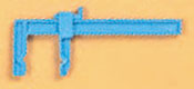 Small Adjustable Plastic Clamp, 2pc