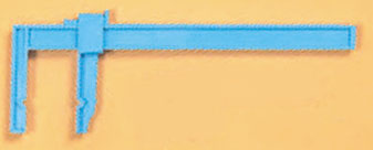 Large Adjustable Plastic Clamps, 2pc