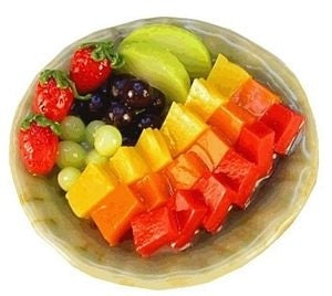 Cut Fruit in Bowl, Assorted