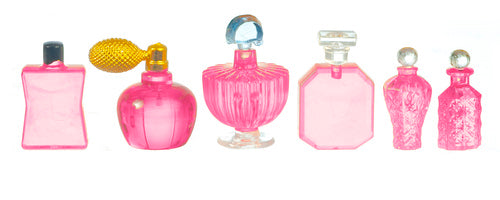 Perfume Set, 6pc, Pink