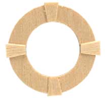 1/2" Scale Round Window