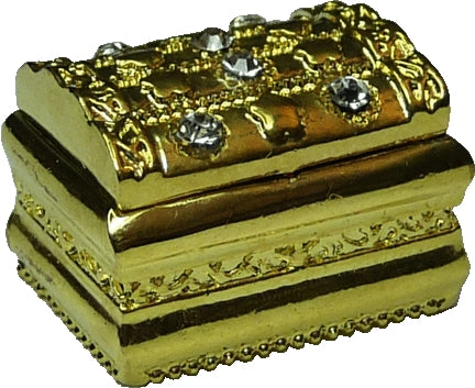 Gold Chest with Encrusted Gems