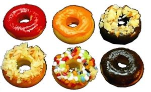 Set of 6 Donuts