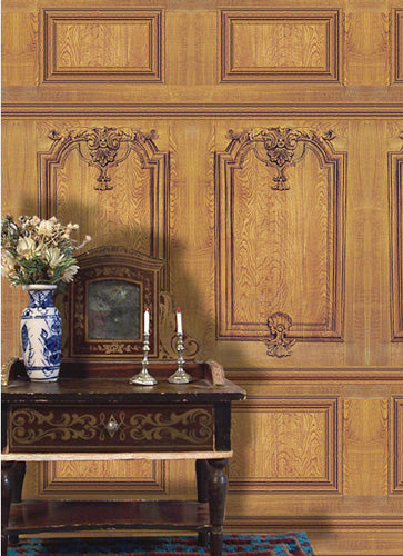 French Boiserie Wallpaper