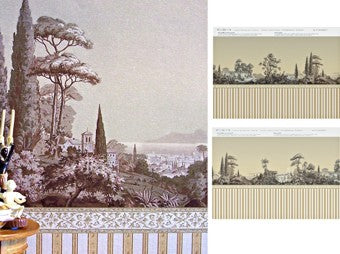 Scenic Sicilia Biege 1 Mural Wallpaper