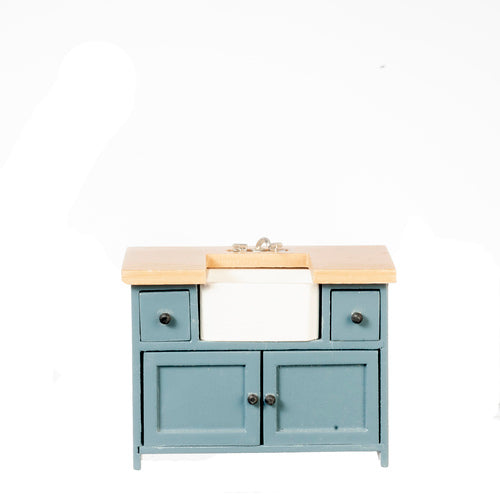 Kitchen Sink, Small, Blue & Oak