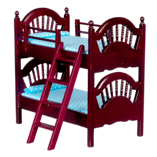 Spindle Bunkbed, Mahogany