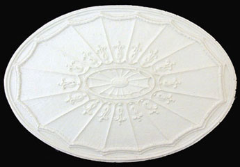 Oval Ceiling Medallion, #35, 1pc
